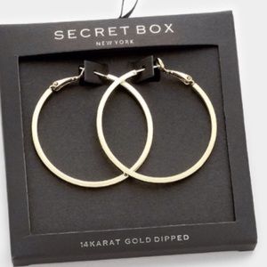 🆕14KT. CLASSIC GOLD HOOPS👠👠👠